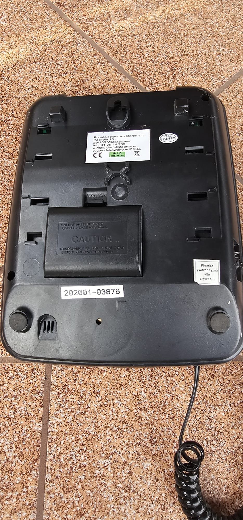 Telefon stacjonarny dla seniora