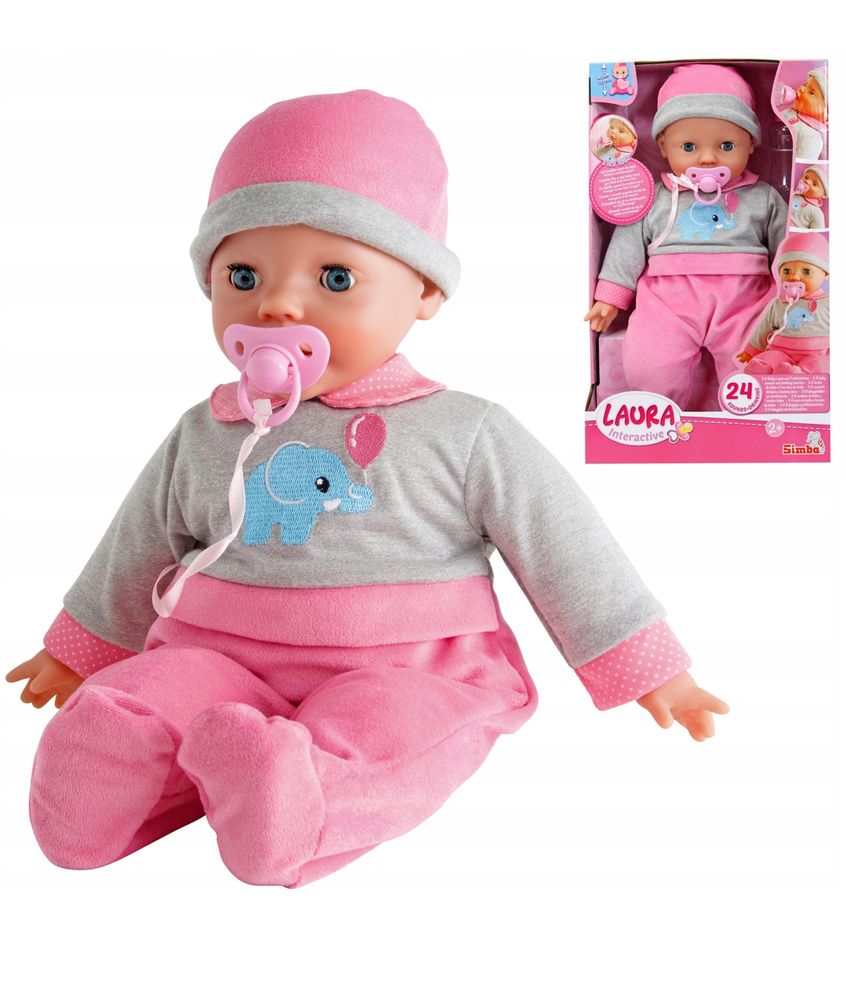 Interaktywna lalka Simba Laura gaworząca 40 cm