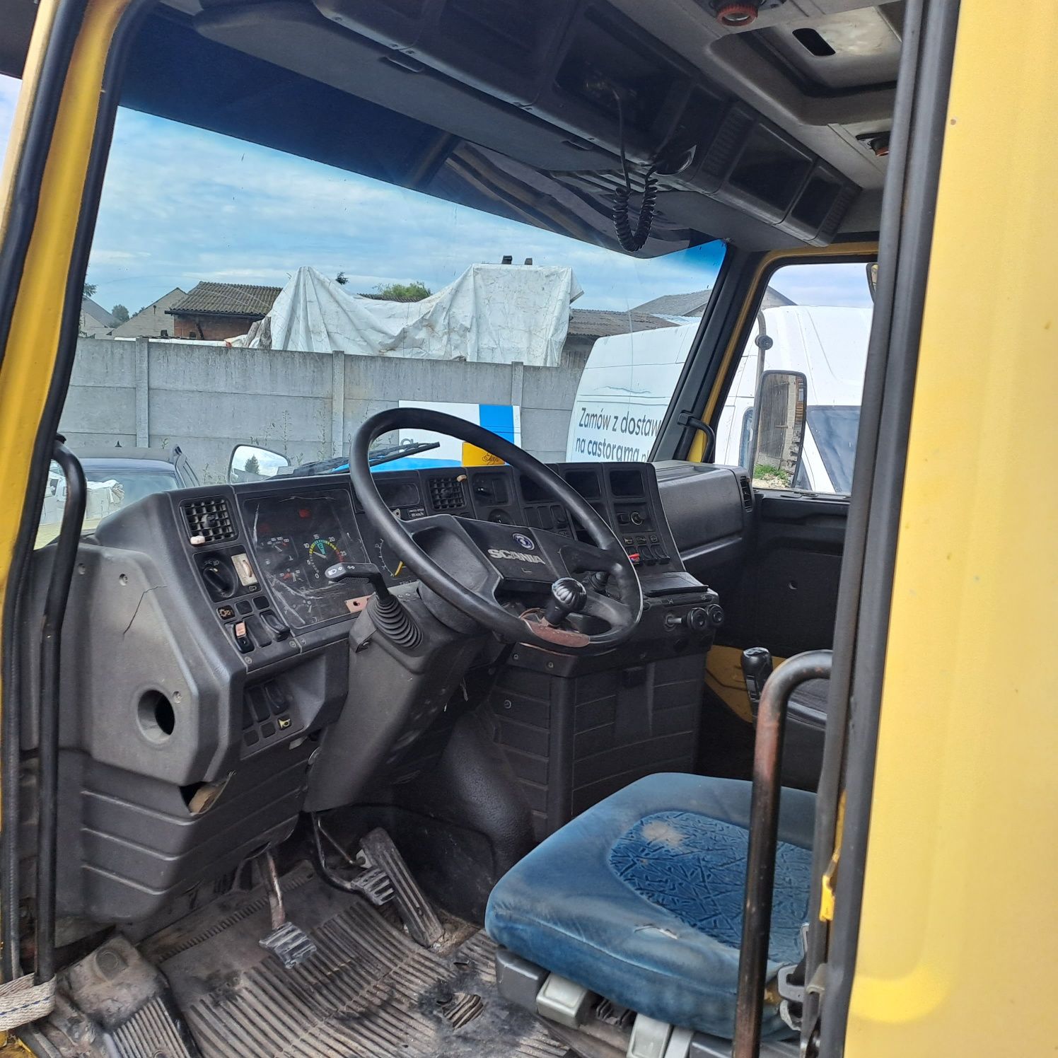 Scania 142 wywrot kiper hds 9t zamiana i