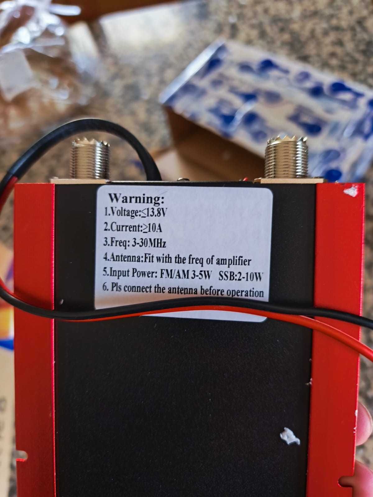 Vendo Amplificador de potência RTXBVG 300 Plus