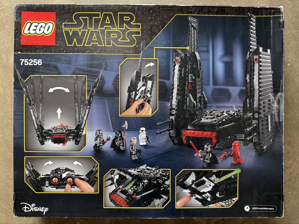 LEGO Star Wars Episode IX 75256 Kylo Ren's Shuttle (Set descontinuado)