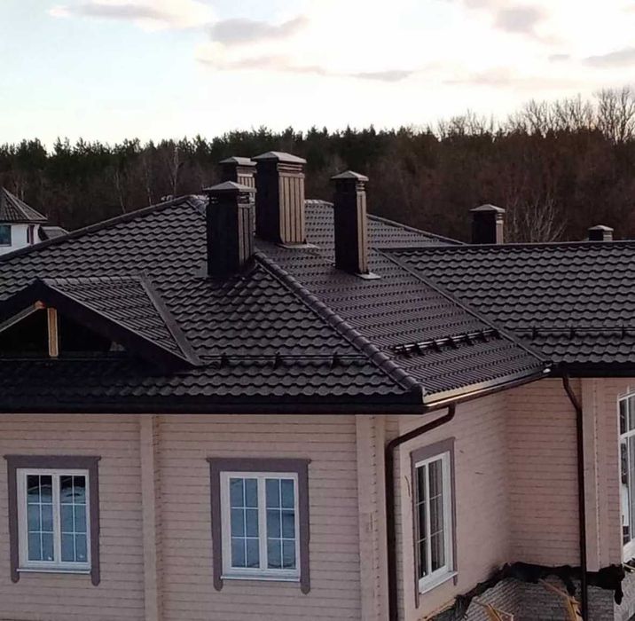 Ремонт криші (даху) Покрівельні работы Монтаж Металочерепиці ПІД КЛЮЧ