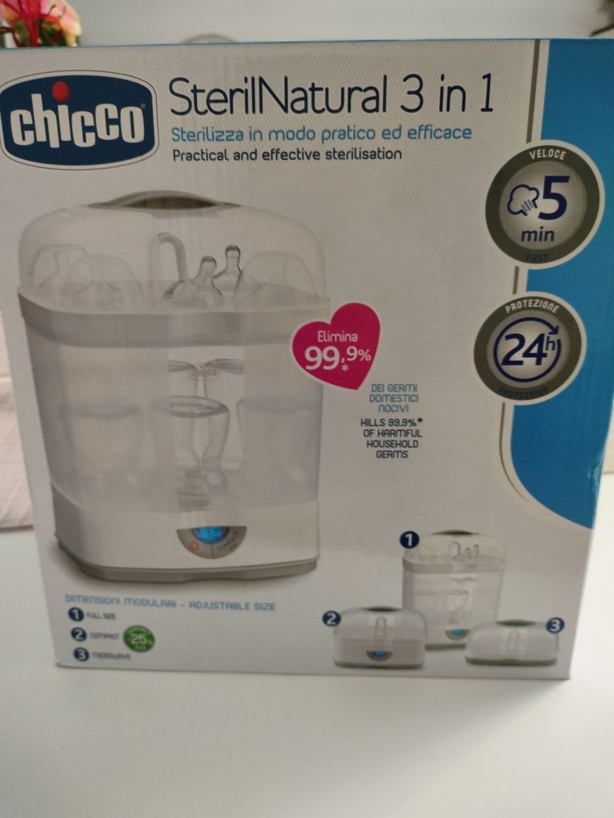 Sterylizator Chicco 3w1