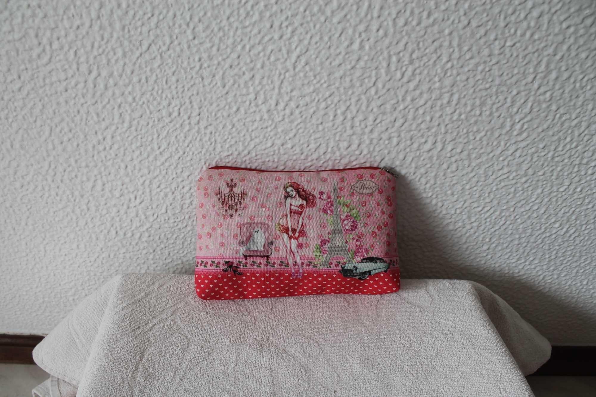 Bolsa / Necessaire Estampada _ Tecido