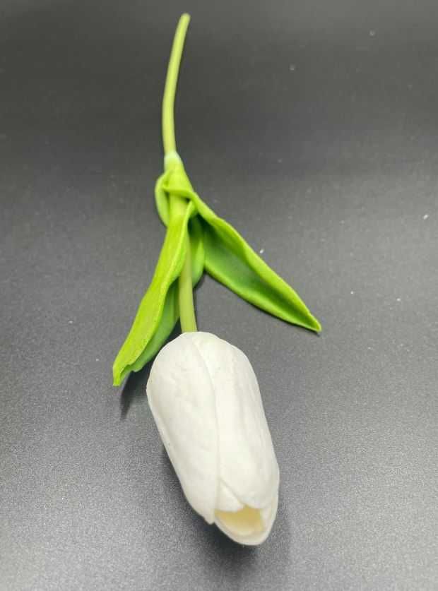 Sztuczny Tulipan -Biały