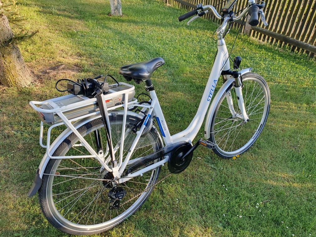 Holenderski rower Elektryczny Stella Allegra 2024r System Bafang 600km