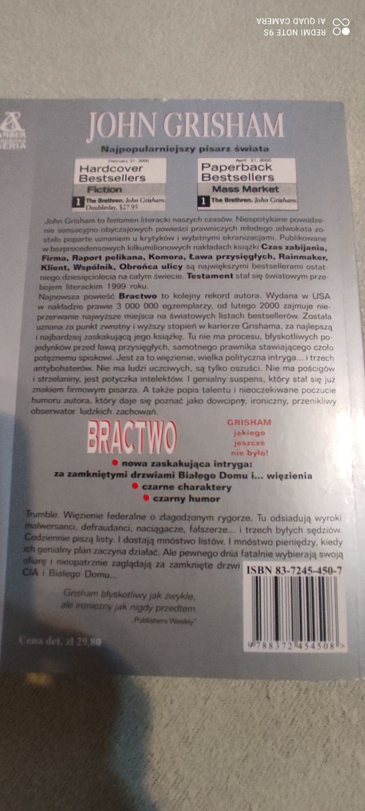 Bractwo John Grisham