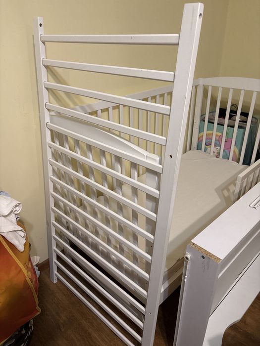 Łóżeczko dziecięce + materac