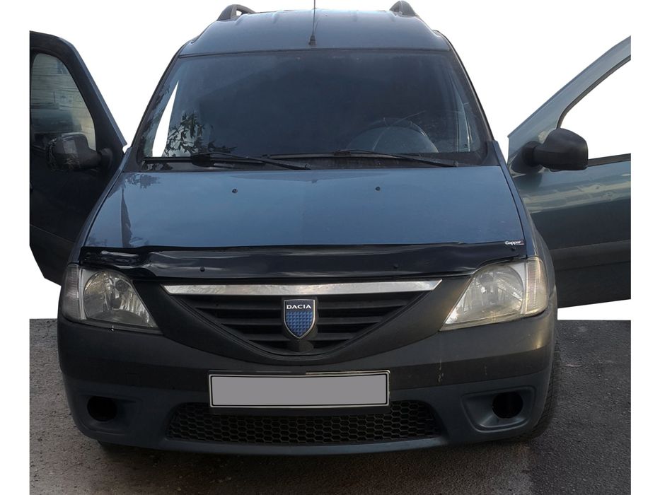 Renault, Dacia Logan 2008-2013 Дефлектор капота EuroCap