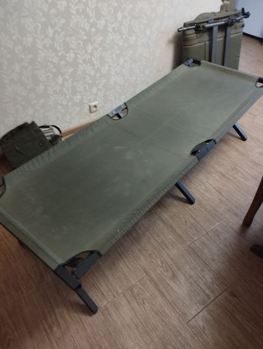 Розкладне ліжко НАТО до 200кг сталь