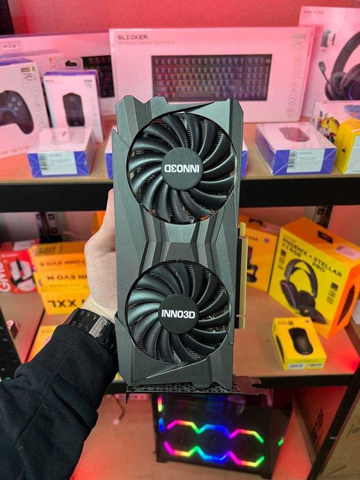 ГАРАНТІЯ! Відеокарта Inno3D RTX 3060Ti 8GB TWIN X2 OC
