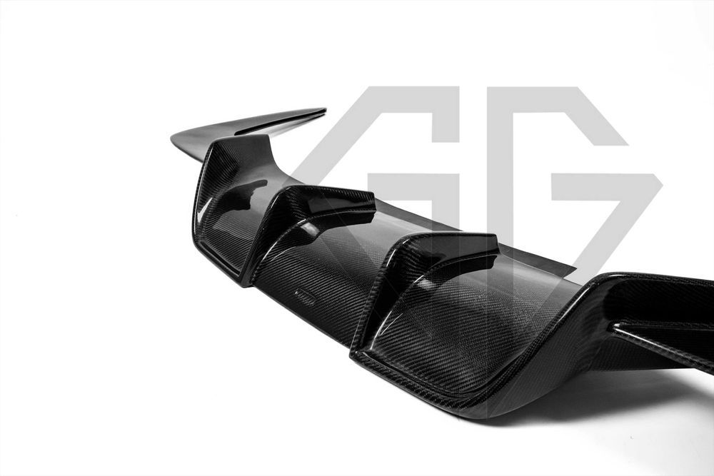 диффузор bmw f06 f12 f13 карбон накладка заднего бампера бмв m6 Carbon