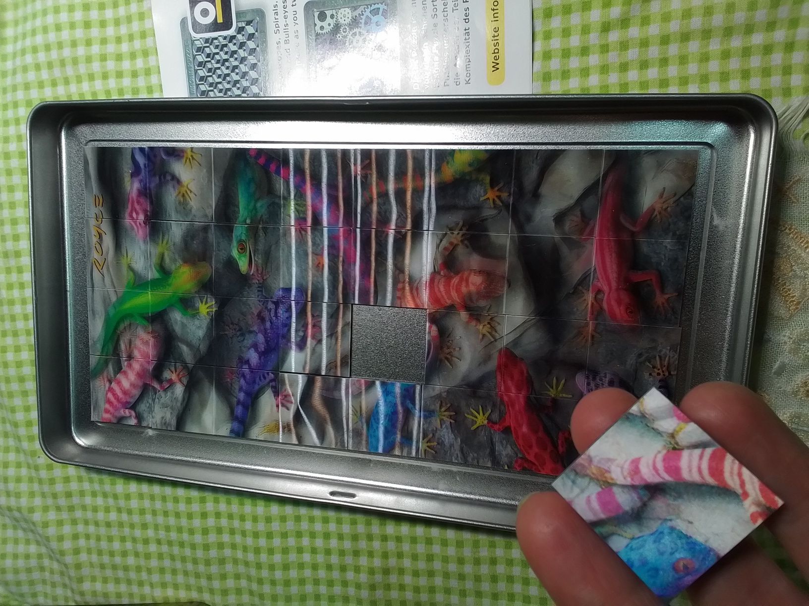 Магнитный 3D пазл гекконы. Лучше , чем Ravensburger. 3D пазлы.