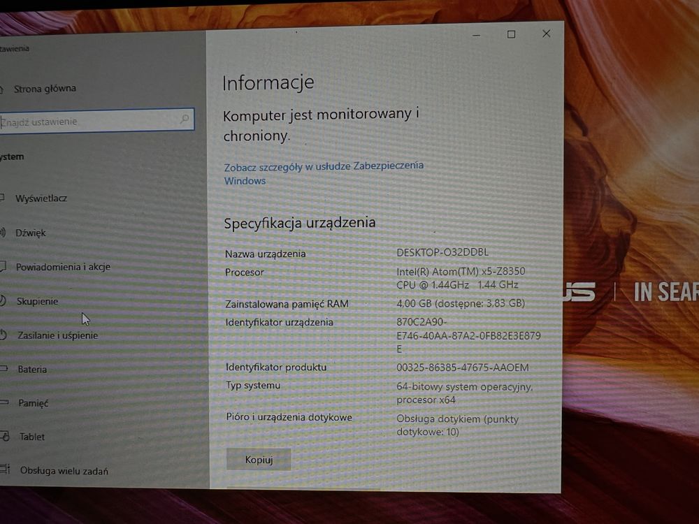 ASUS T-101HA 2 w 1 tablet netbook