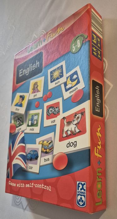 Gra edukacyjna English Learn + Fun