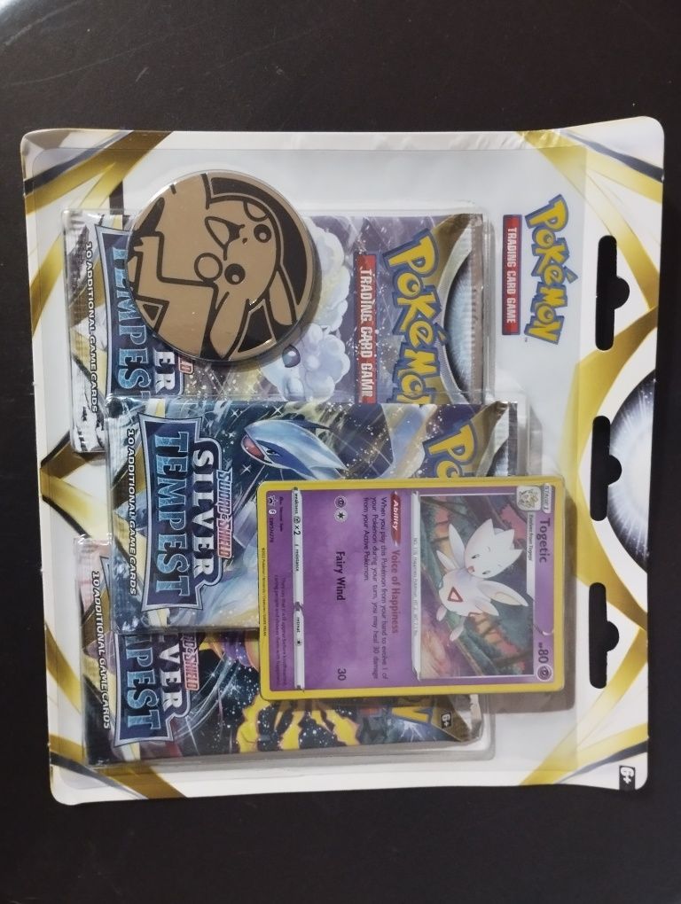 Cartas Pokémon Inglês - Blisters 3 pack Silver Tempest
