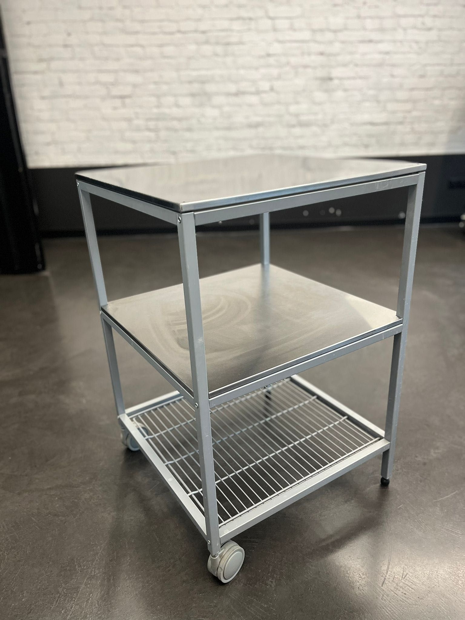 Wózek kuchenny na kółkach Ikea stal nierdzewna