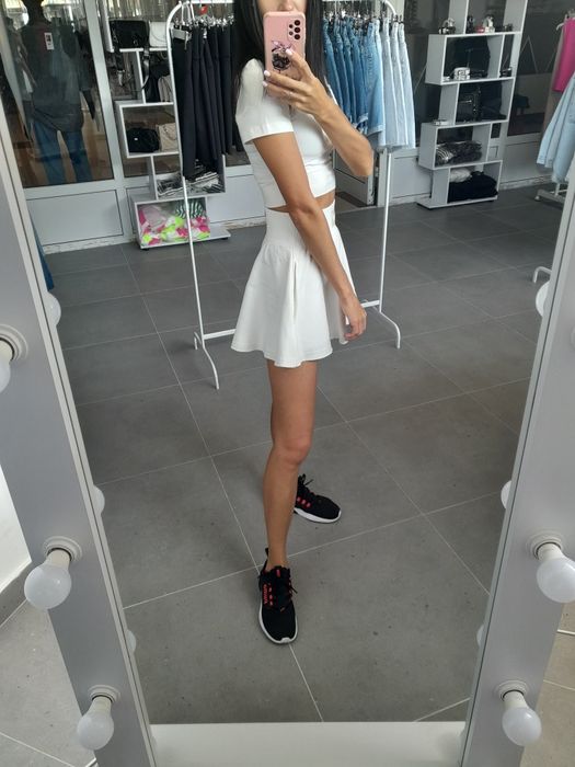 Шорти, топ, кофта, костюм трійка