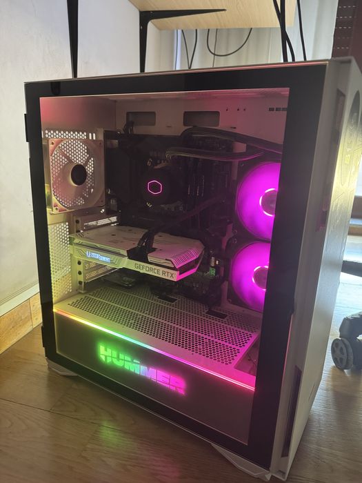 Pc gaming com Nvidia Geforce 3070 e I7 de decima geracao.