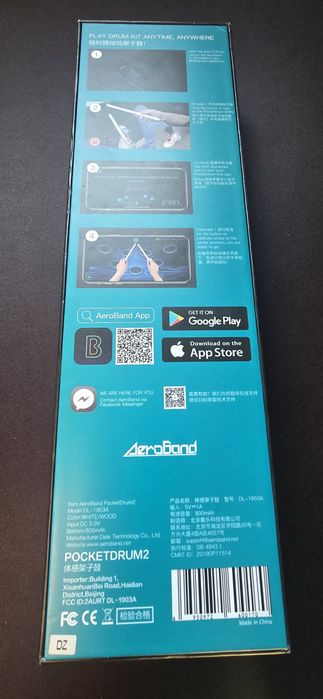 Wirtualna perkusja Pocketdrum 2 Aeroband. Stan idealny !