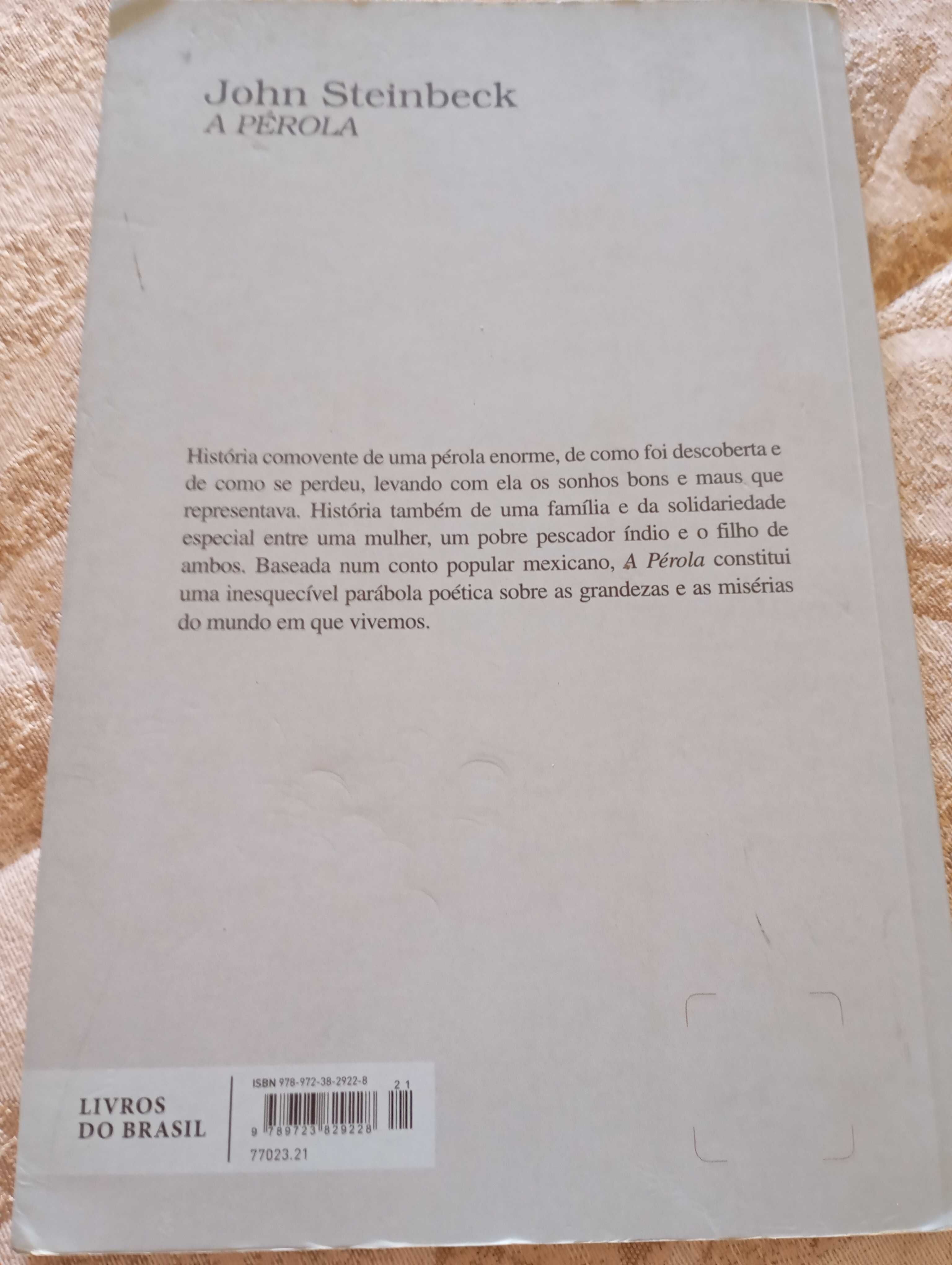 Livro: "A Pérola" de John Steinbeck