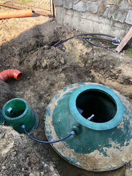 Монтаж БІОСЕПТИКА. Автономна каналізація за 1 дн. Знижка від виробника