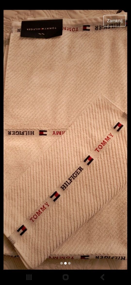 Ręczniki tommy hilfiger