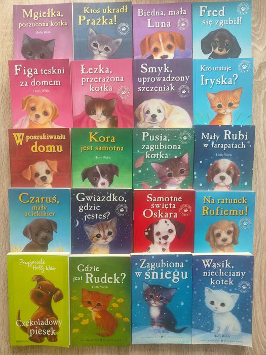 Sprzedam serię książek autorki Holly Webb