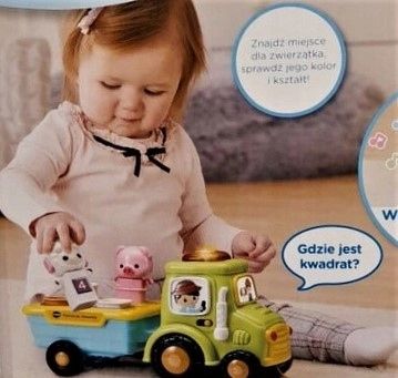 Vtech Traktorek Wesołek Interaktywny 61488