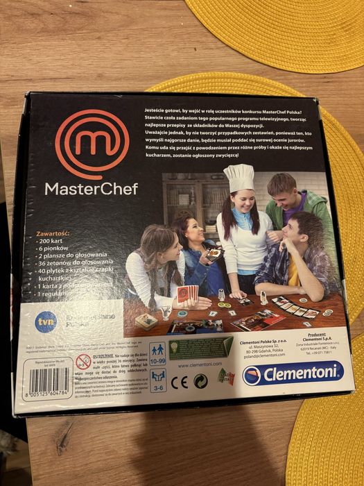 Gra masterchef stan bardzo dobry