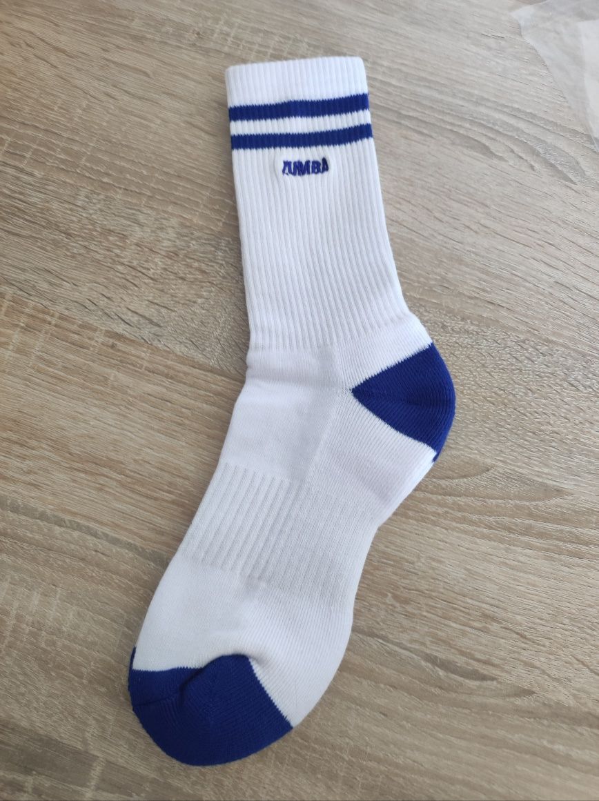 Skarpetki Białe Wysokie Zumba Happy WEAR One Size