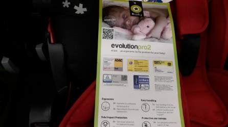 NOWY!!! Fotelik samochodowy Kiddy Evolution Pro2 0-13 kg