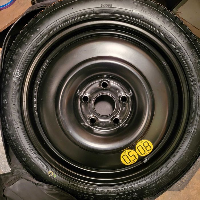 Koło dojazdowe 17" 5X114,3 Toyota Avensis T27, Auris, Verso