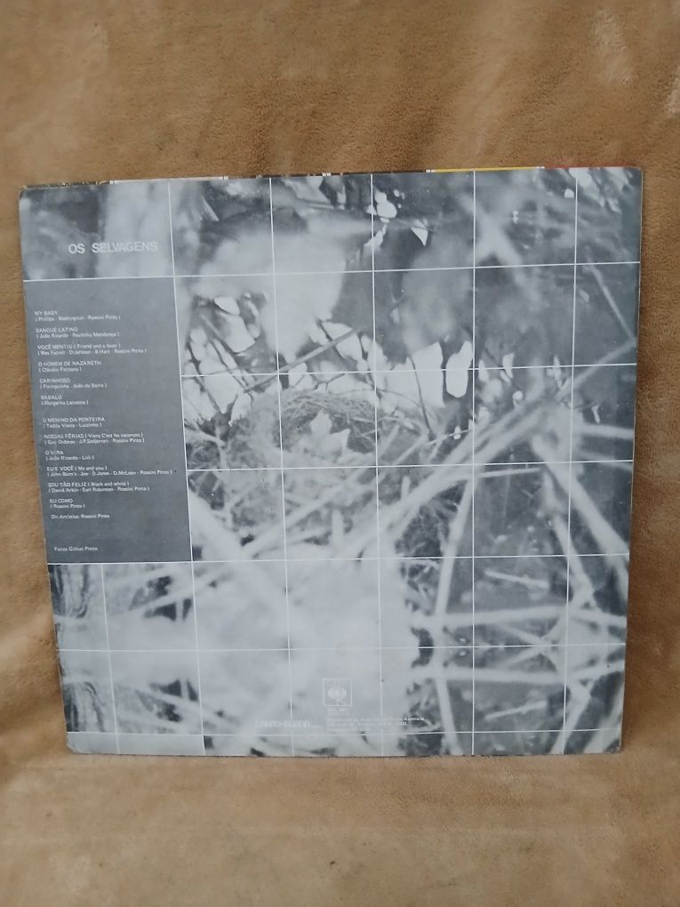 Disco de vinil - Os Selvagens