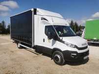 Iveco Daily 70C18 firana Winda 1.000kg Dhollandia wejkama 12pal  3.0-180KM Daily 70C18 firana Winda 1.000kg Dhollandia 12pal