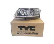 AUDI A6 C6 04-08r reflektor lampa przednia przód H1+H7