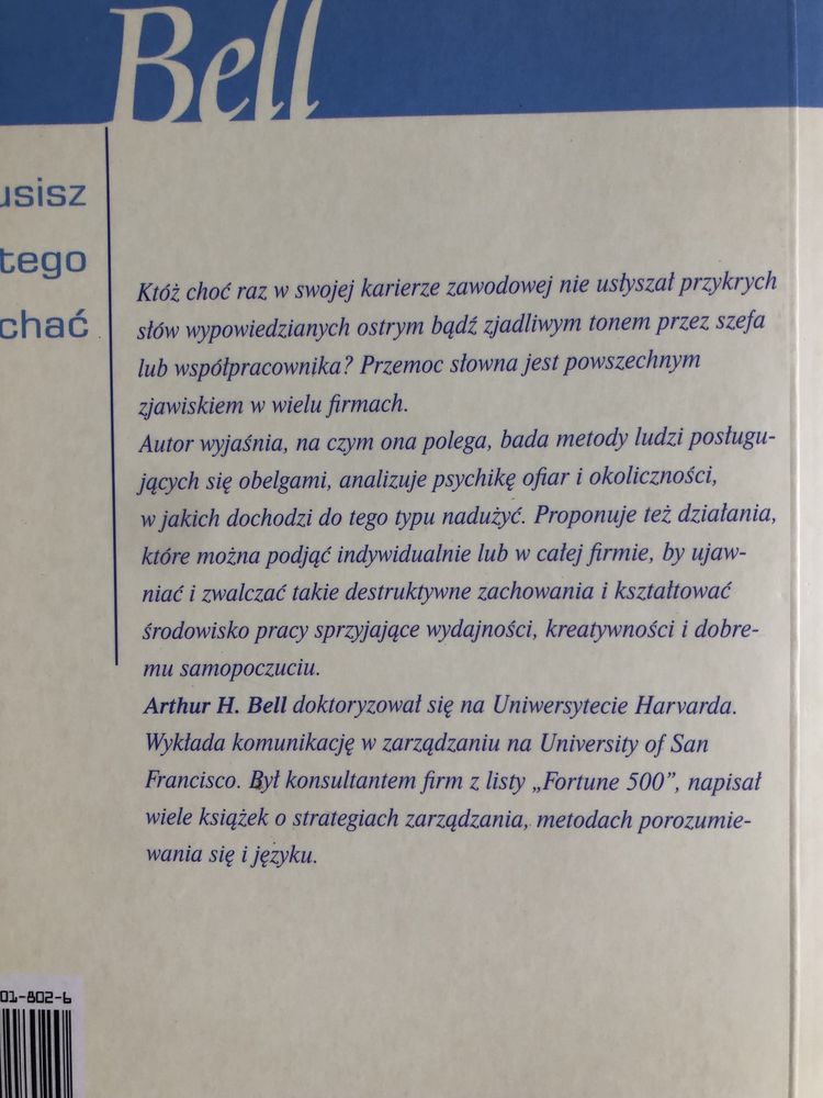 563. Nowa. Nie musisz tego słuchać. Arthur H. Bell