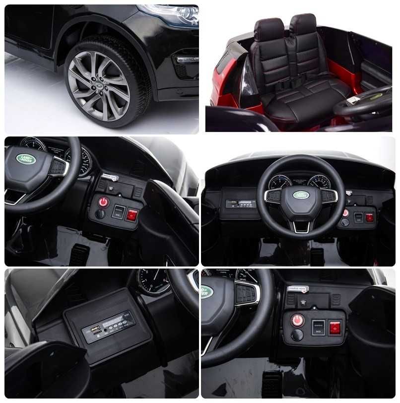 Auto samochód na akumulator LAND ROVER DISCOVERY pojazd RC na pillota