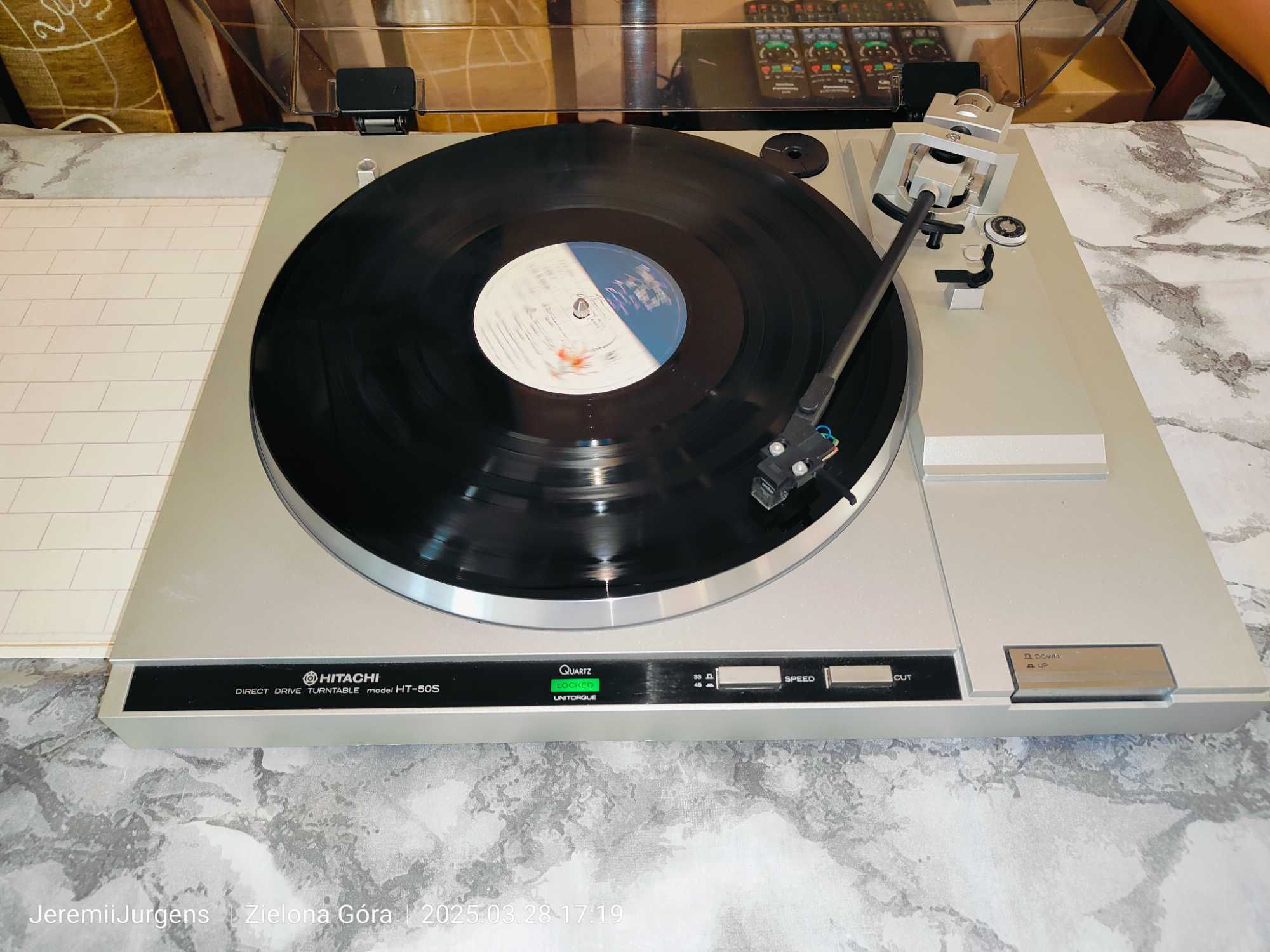 HITACHI Super Sprawny Gramofon HT-50S (Ortofon VMS 20EQ MKII) Japan
