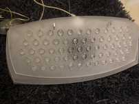 Lampa duża z kryształkami