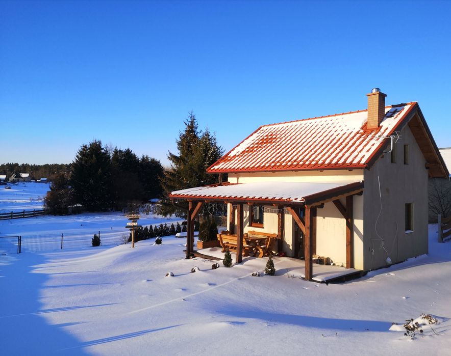 Całoroczny domek letniskowy! Mazury,KLIMA,rowery,kominek!