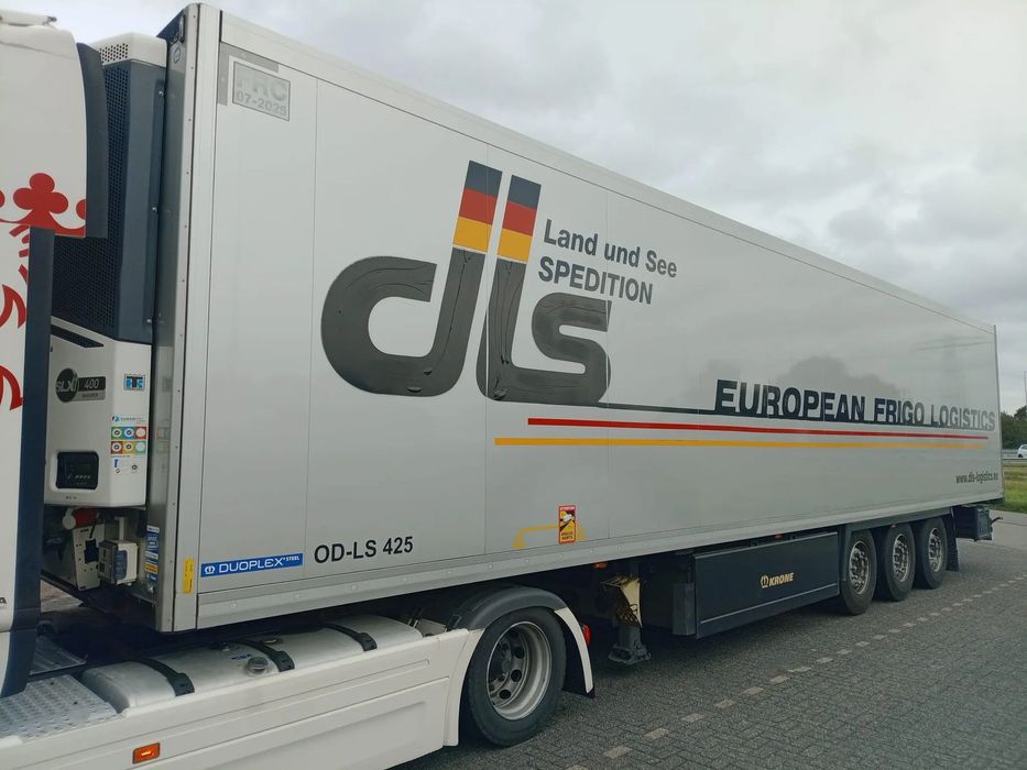 Krone Chłodnia doppelstock duoplex Opony 90%  Sprzedam/zamienię Naczepa  KRONE chłodnia doppelstock duoplex slx 400i