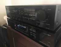 Amplituner Kenwood, CD, Gramofon - STEREO , wieża lata 80