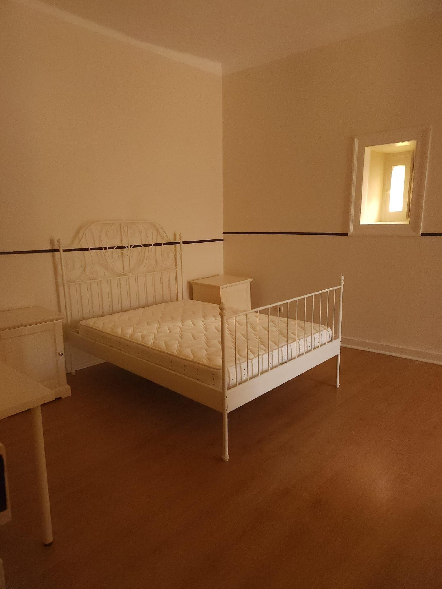 Quarto com mais de 30 m2 com closet incorporado