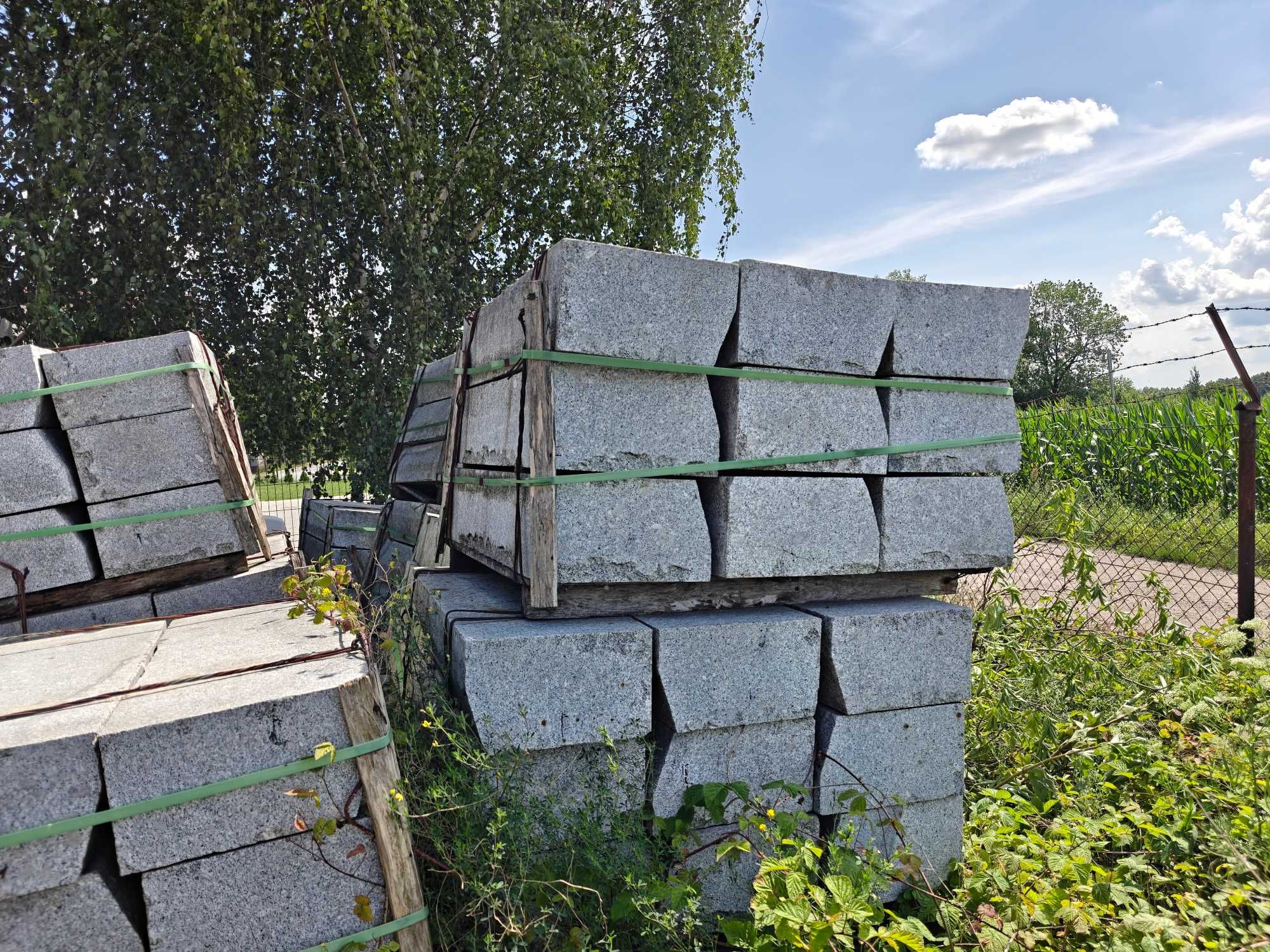 Sprzedam krawężniki granitowe