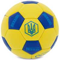 М'яч футбольний UKRAINE International Standart розмір 2 синій/жовтий