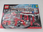Nieotwarte Lego Racers 8672 Linia Mety Ferrari