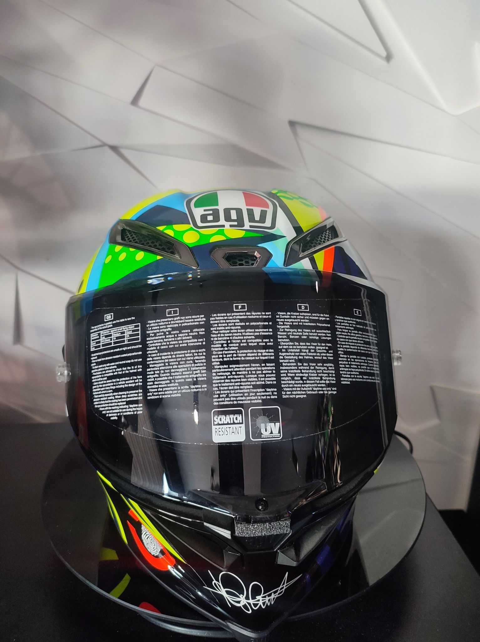 KASK AGV PISTA GP RR Rossi Winter Test 2020 `ML