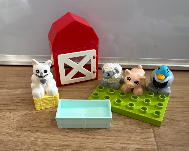 LEGO 10950 1 Duplo Farma z traktorem 2 zestawy