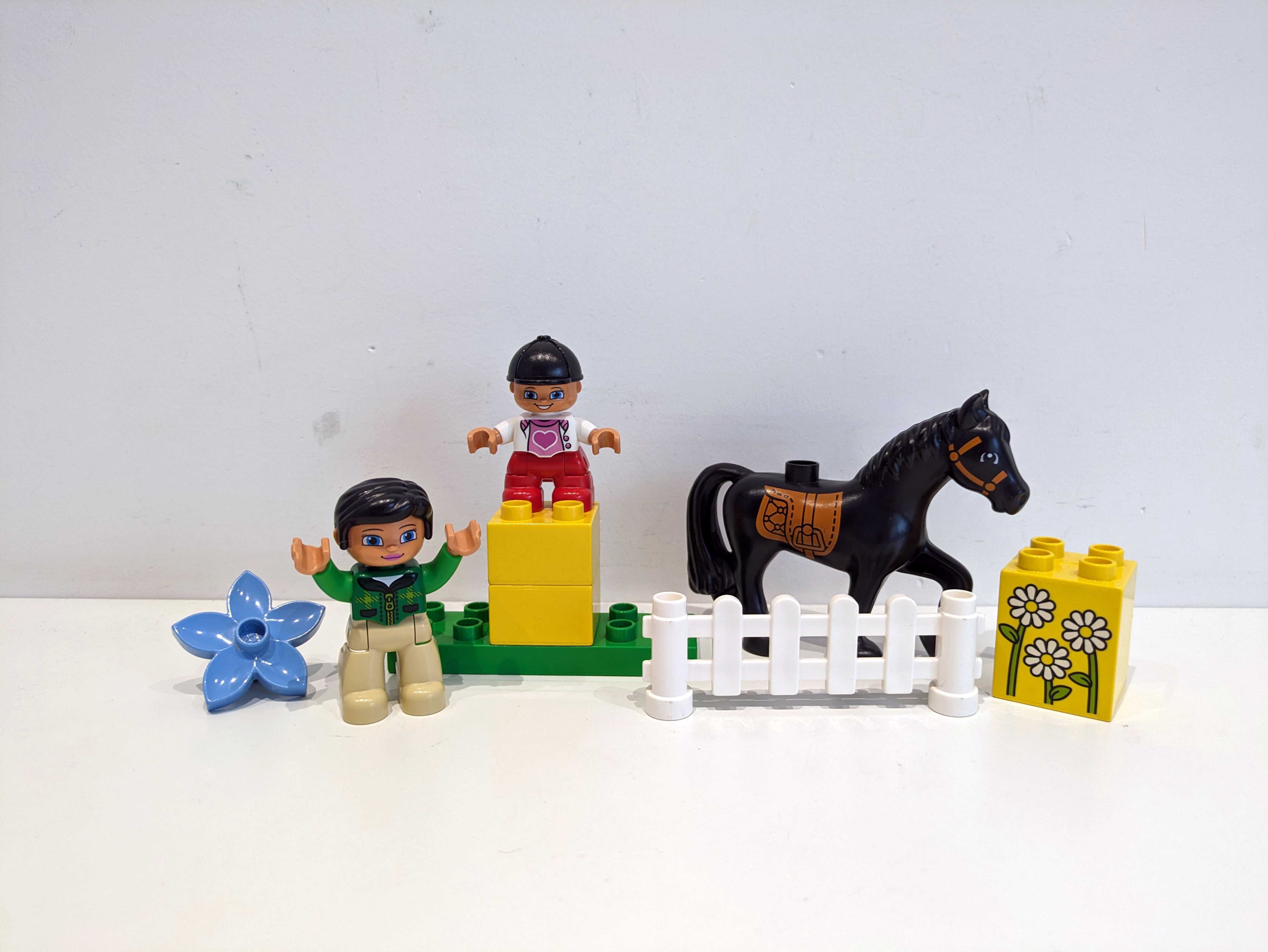 Lego DUPLO 10807 koń miasto farma płotek kwiatki klocki
